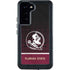 Florida State University Pattern Jersey Galaxy S24 Plus Waterproof Case